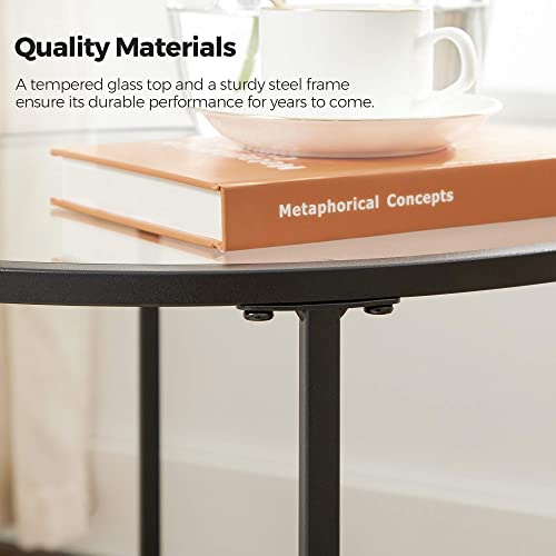 Round Side Table (Black)