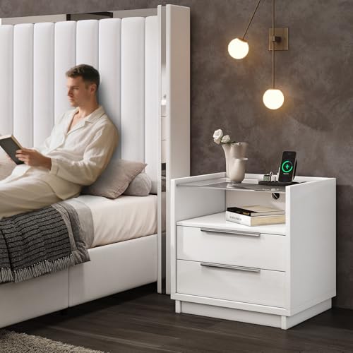 23.6" Nightstand (White)