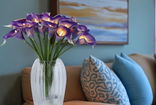 LED Calla Lily Lamp (Purple)