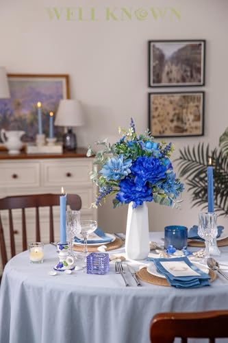 Artificial Flowers Bouquet (Royal Blue)