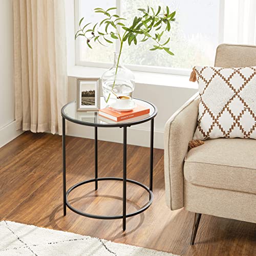 Round Side Table (Black)