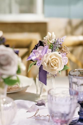 Artificial Greenery Stems Box Set (Prpl-lavender & Plum)