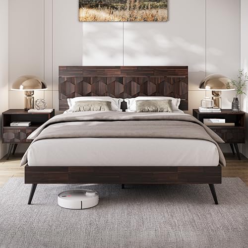 Georgina Wood Nightstand (Georgina Nightstand / Nightstand / Walnut)