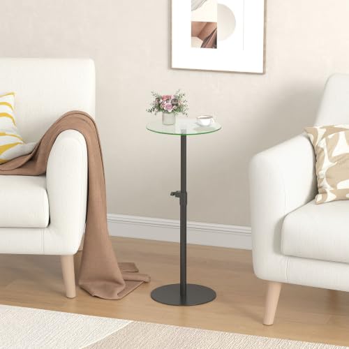 Round Side Table (Black)