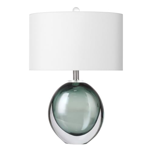 Modern Green Glass Table Lamp