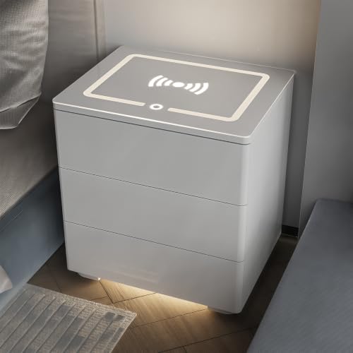 Just UNbox & Enjoy! Smart Nightstand with Wireless Charging