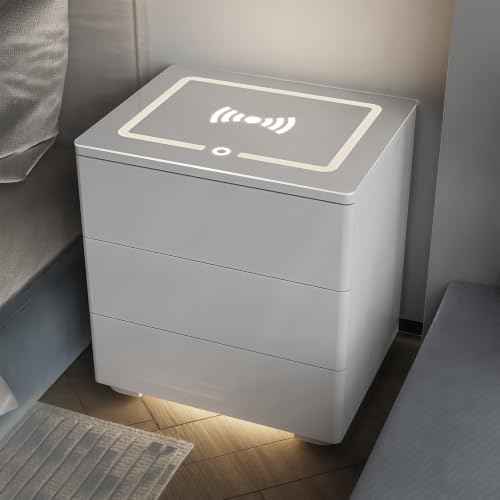 Just UNbox & Enjoy! Smart Nightstand with Wireless Charging