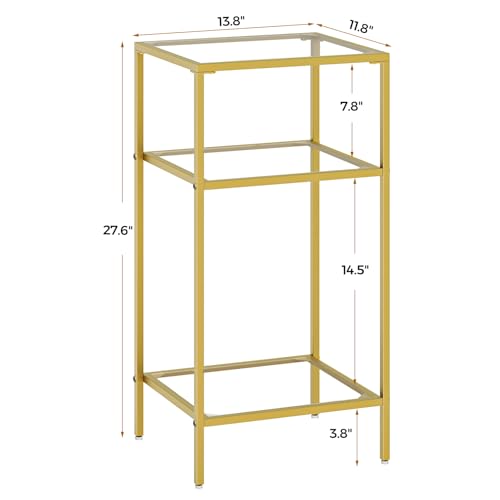 Side Tables Set of 2 (Golden)