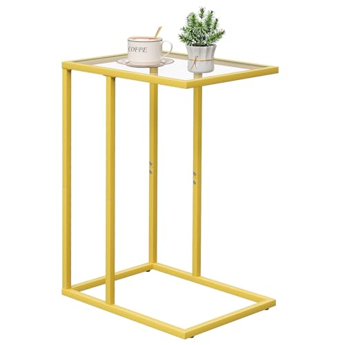 C Table Side End Table (Yellow)