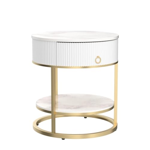 2 Tier Night Stand (Gold)