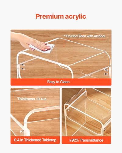 Acrylic Side Table (Minimalist)