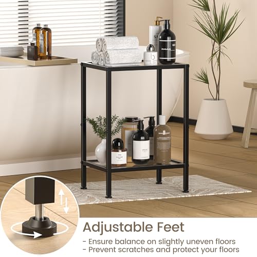 Side Tables Set of 2 (Black)