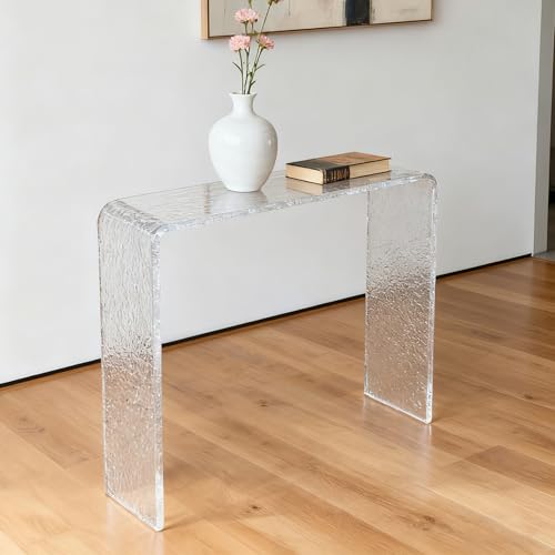 Clear Acrylic Console Table (1 Tier - abrazine)
