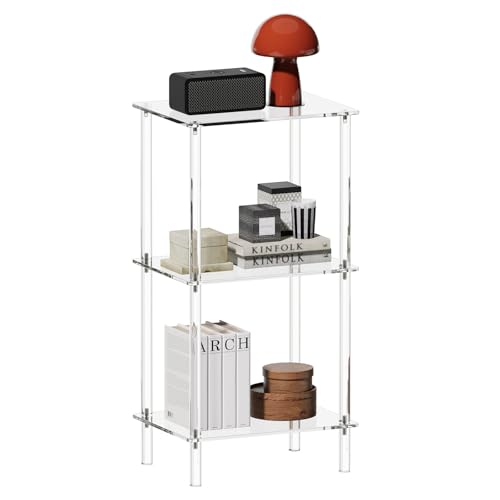 Acrylic Tall Side Table (ET-31 inches)