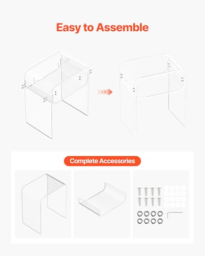 Acrylic Side Table (Minimalist)
