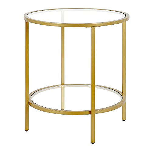 20" Side Table (Gold / 20" Wide)