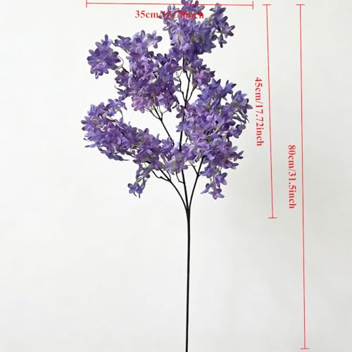 Simulated cross cherry blossoms (Purple)