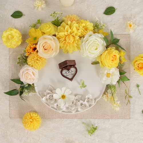 Artificial Flowers Combo (Yellow)