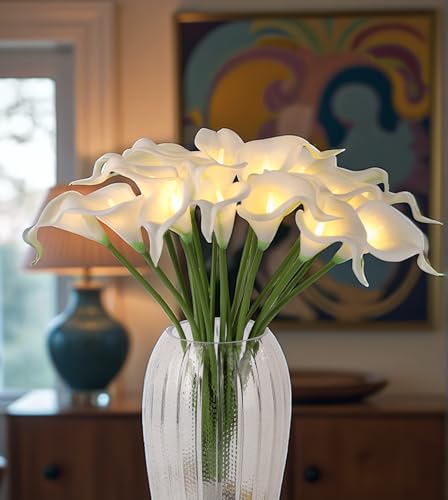 LED Calla Lily Lamp (White)