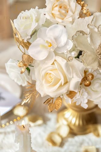 Christmas Artificial Flowers Combo (Brilliant White)