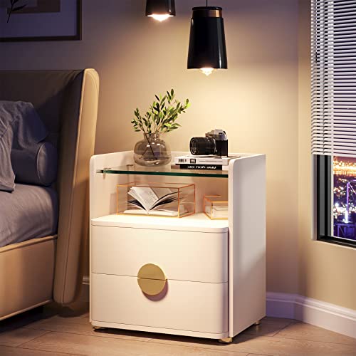 2 Drawer Nightstands Set of 2