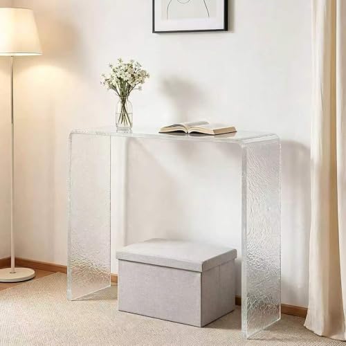 Clear Acrylic Console Table (1 Tier - abrazine)