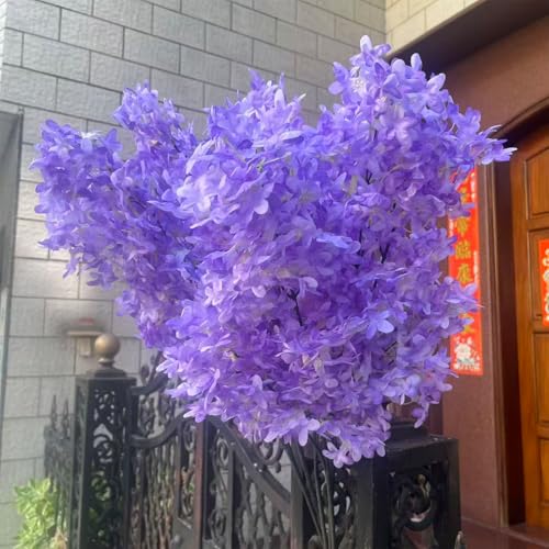 Simulated cross cherry blossoms (Purple)