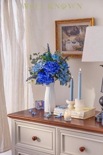 Artificial Flowers Bouquet (Royal Blue)