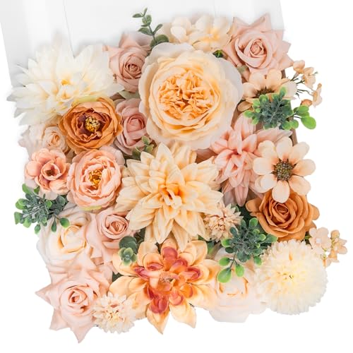 Wedding Artificial Flowers Combo (Blush & Champagne)