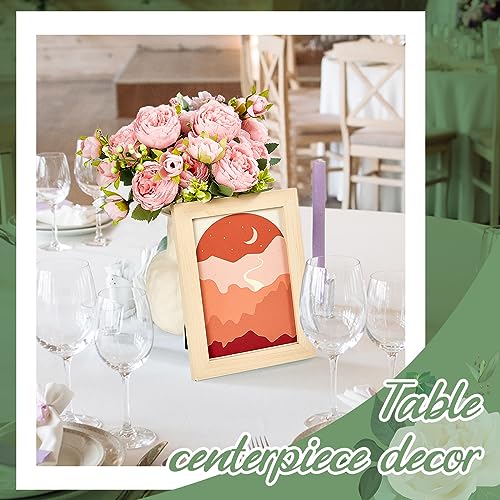 Artificial Peonies Flowers (Light Pink, Dark Pink)