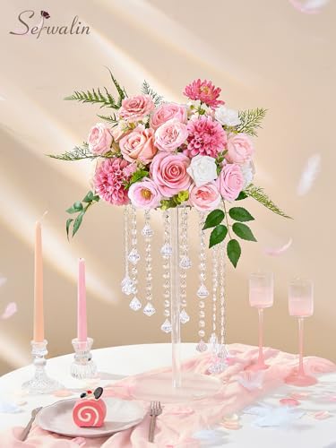 Pink Artificial Flowers (Abby Pink / 1 Box)