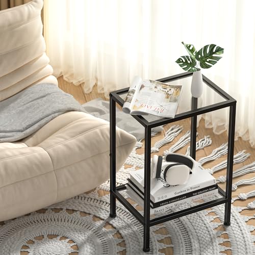 Side Tables Set of 2 (Black)