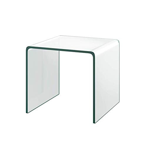 Tempered Glass End Table