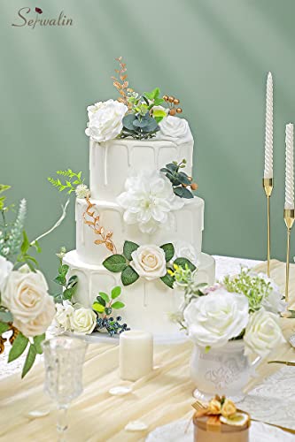 White Artificial Flowers (A Secret Garden / 1 Box)