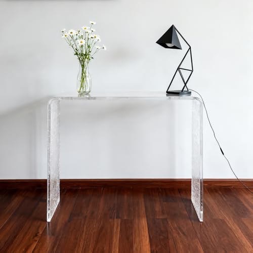 Clear Acrylic Console Table (1 Tier - abrazine)