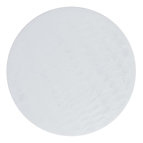 Boyd 13" Wide Solid Wood Round End Table in White (White / 13 inch)