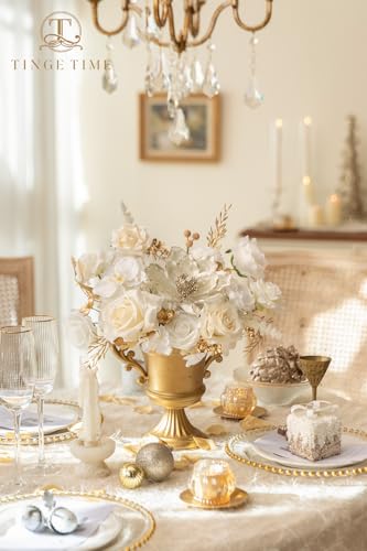Christmas Artificial Flowers Combo (Brilliant White)