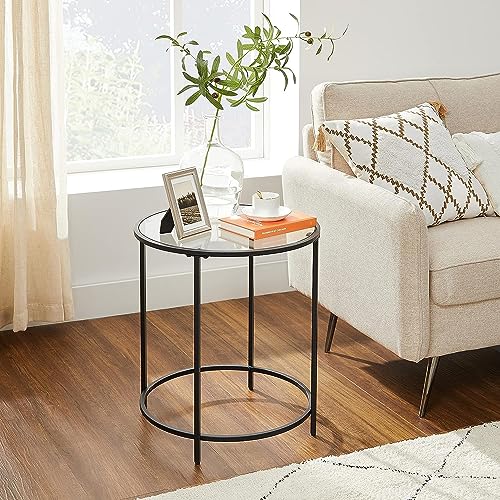 Round Side Tables (Black)