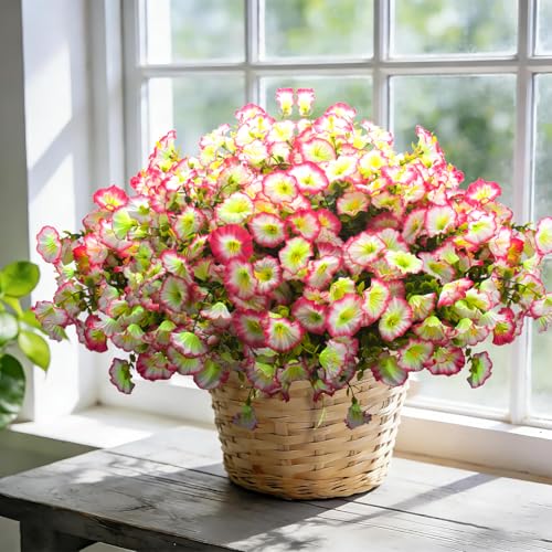 Artificial Morning Glory Flowers (Pink)
