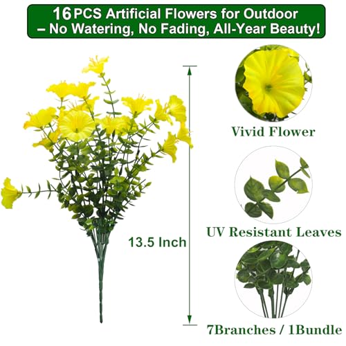 Artificial Flowers (Yellow)