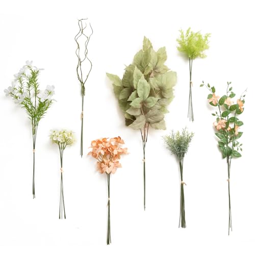 Artificial Greenery Stems Box Set (Pk-blush Garden)