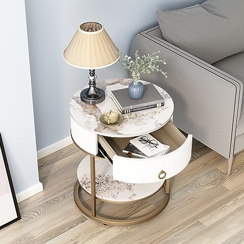 2 Tier Night Stand (Gold)