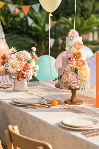 Wedding Artificial Flowers Combo (Blush & Champagne)