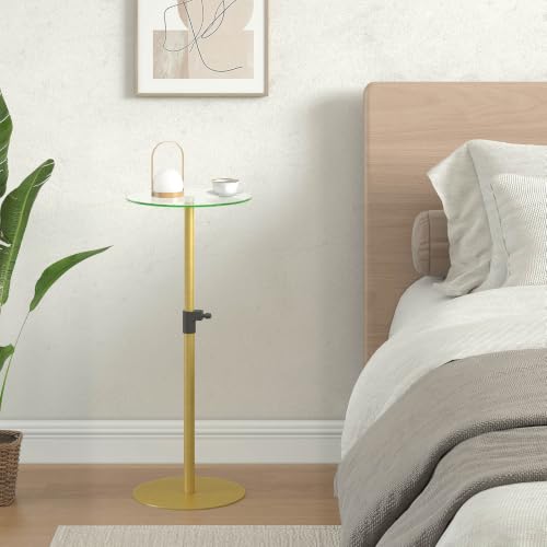 Round Side Table (Gold)