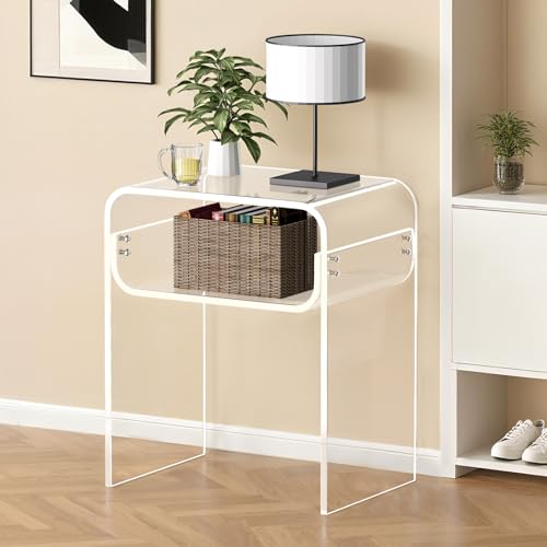 Acrylic Side Table (Minimalist)