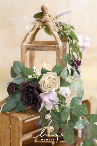 Artificial Greenery Stems Box Set (Prpl-lavender & Plum)